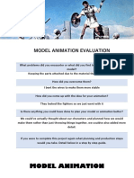 Model Animation Evaluation