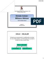 Aula 06 - Divisão Celular PDF
