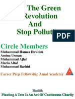 Join The Green Revolution and Stop Pollution