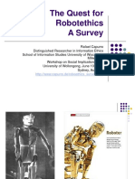 The Quest For Robotethics A Survey