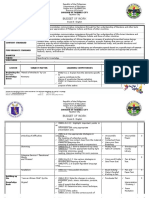 Converted G8 English Budget of Work 1st Quarter