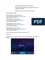 Manual Configuración WhatsApp