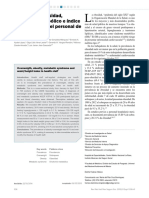 Sobrepeso, Obesidad y SX Metabolico e Indice de Cintura