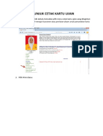 Petunjuk Cetak Kartu Ujian PDF
