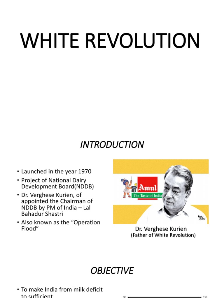 White Revolution | PDF | Economies | Business