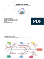 Diagrama de Ishikaw Sistema de Gestion de La Calidad