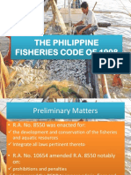 The Philippine Fisheries Code of 1998