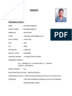 Biodata Debojit