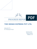 Puneet Progress Report 