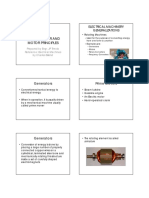 DC Generator and Motor Principles: Electrical Machinery Generalizations