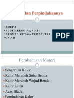 Kalor Dan Perpindahannya