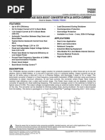 High Input Voltage Buck-Boost Converter With 2A Switch Current