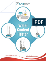 LABTRON Titulador Karl Fisher Water-Content-Tester