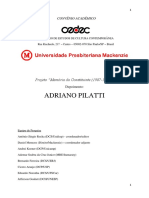 Depoimento de Adriano Pilatti sobre a Constituinte de 1987-1988