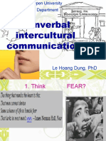 Nonverbal Intercultural Communication