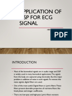 Application of DSP For ECG Signal