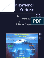 Org Culture by Anand Mohan & Abhishekh K.