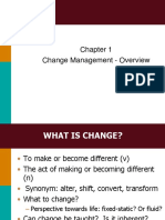 Change Management - Overview