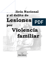 Libro El Delito de Lesiones Por Violencia Familiar