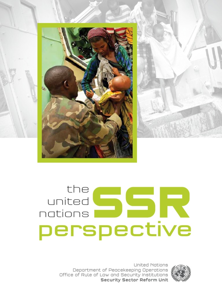 United Nations Security Sector Reform Insights | PDF | United Nations ...