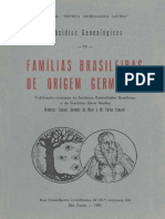 Familias Brasileiras de Origem Germanica