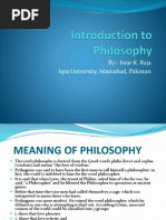 Introduction To Philosphy