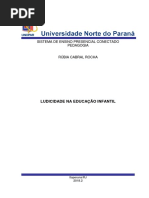Tcc Pedagogia  - Ludicidade 