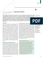 Clinical management of psoriatic arthritis
