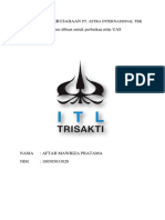 CASE STUDY PERUSAHAAN PT. ASTRA INTERNASIONAL TBK Tugas Ini Dibuat Untuk Perbaikan Nilai UAS