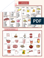 Food Quantity and Containers Picture Dictionaries 36272