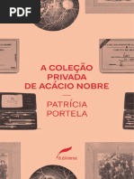 A coleção privada de Acácio Nobre, de Patrícia Portela