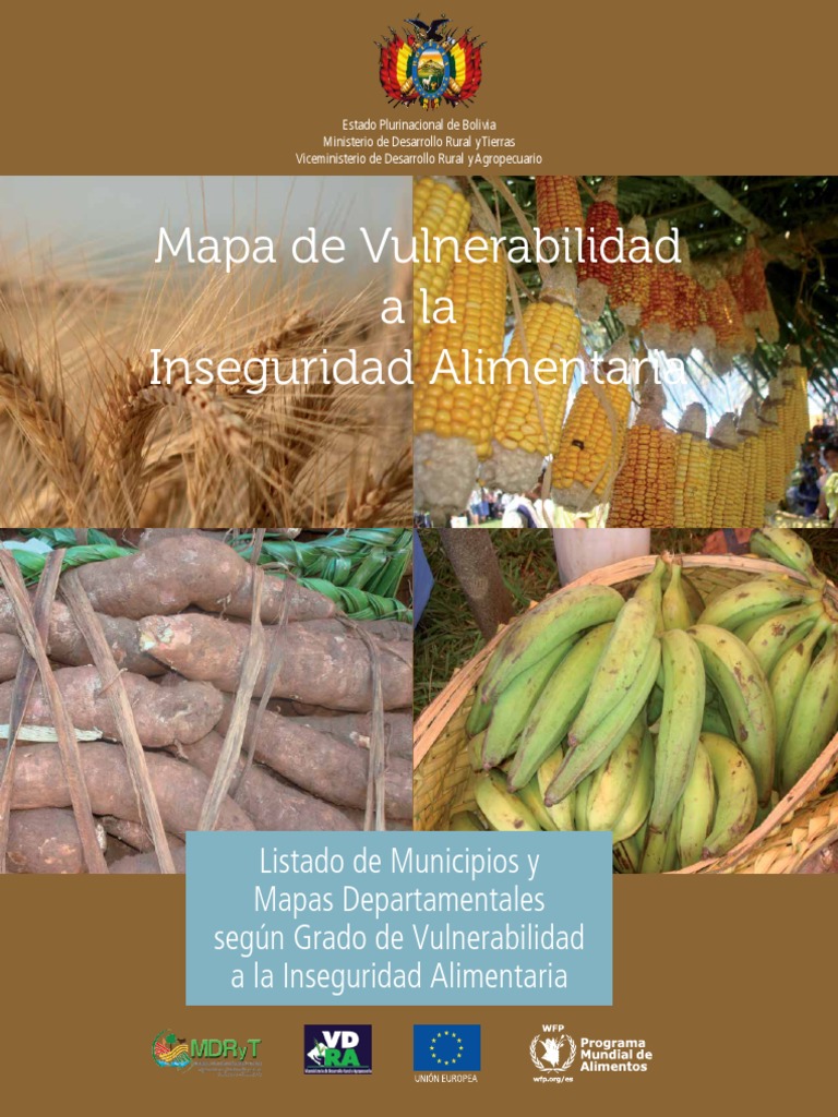 Mapa de Vulnerabilidad A La Inseguridad Alimentaria | PDF | Bolivia