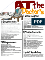 At The Doctorsuseful Expressionsroleplay Activities Promoting Classroom Dynamics Group Form 81313