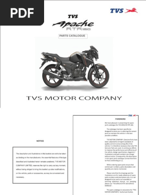 Tvs Apache Rtr 160 Parts Catalogue Adavantage Tvs 16 Pdf Screw Piston
