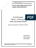 TCNS Ltd. Flow Charts Departments Operations