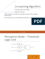 Perceptron Example (Practice Que)