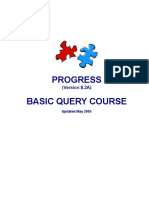 Progress Basic Query Course: (Version 8.2A)