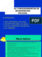 TécnicasIntervenciónPolicial