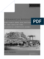 Papadopoulos 2003, HespSupp - Ceramicus Redivivus. The Early Iron Age Potters' Field in The Area of The Classical Athenian Agora PDF