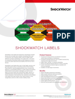 ShockWatch Labels Datasheet