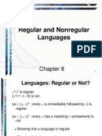 Regular and Nonregular Languages
