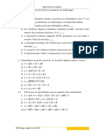 Ficha 1 - Algebra Booleana e Teoremas de DeMorgan (Actualizada)