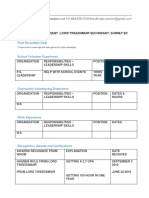 Scholarship Resume Template 3