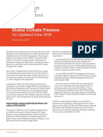 Global Climate Finance An Updated View 2018