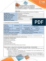 Guía de Actividades y Rúbrica de Evaluación - Momento 3 - Solucionar Problema Unidad 2 - Inventarios y Activos Fijos