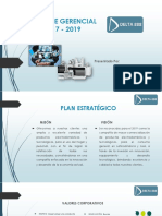 Presentación de Resultados.