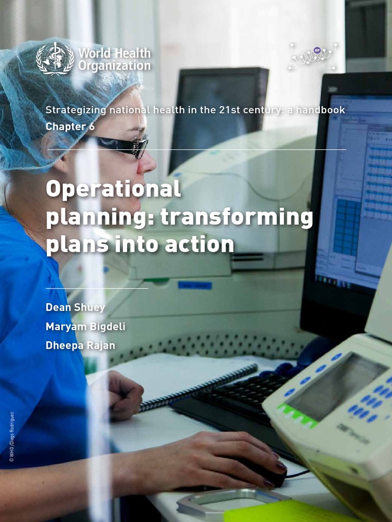 Operational Planning Transforming Plans Into Action | PDF | Health ...