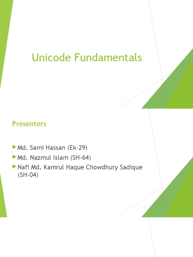 Understanding Unicode and UTF-8 Encoding | PDF | Character Encoding ...