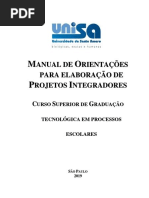 1.08.ET.manual Do Projeto Integrador - Organização Escolar