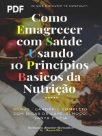 Como emagrecer com Saúde